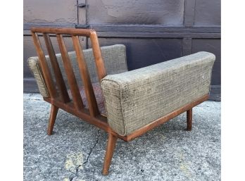 MID CENTURY MODERN Walnut Lounge Chair Project By MEL SMILOW