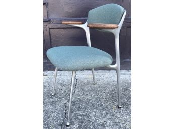 MID CENTURY MODERN Aluminum Gazelle Arm Chair By SHELBY WILLIAMS