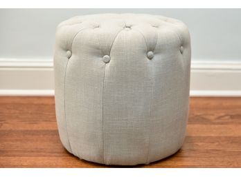 Tufted Poof Stool