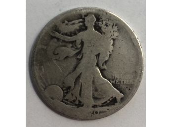 1920 Walking Liberty Half Dollar