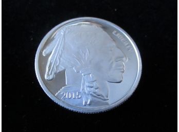 2015 U.S. Silver Indian Head/buffalo .999 1 Troy Ounce