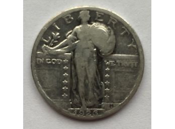 1926 Standing Liberty Quarter (Estimated EF Or Better)