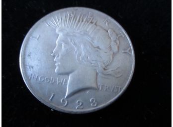 1923 P U.S. Peace Silver Dollar