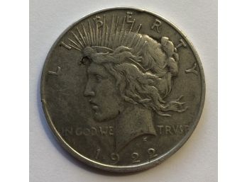 1922 Peace Dollar