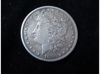 1880 P U.S. Morgan Silver Dollar