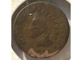 1884 Indian Head Penny (Picture Has Shadow But Not On Coin)