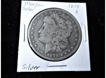 1879 S U.S. Morgan Silver Dollar