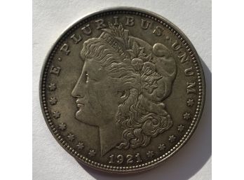 1921 Morgan Silver Dollar