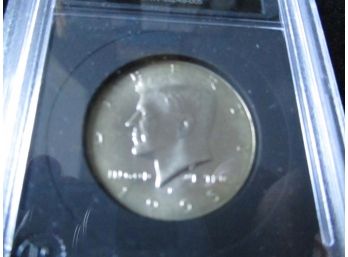 1995 P U.S. Kennedy Half Dollar, Uncirculated, Slabbed