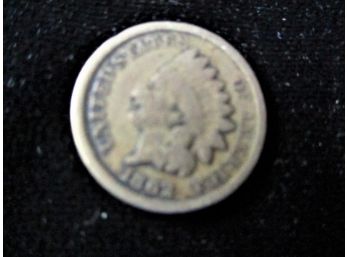 1862 U.s.  Indian Head Penny