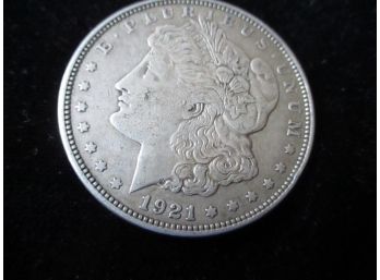 1921 P U.S. Morgan Silver Dollar