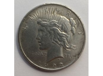 1922 Peace Dollar