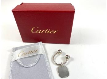 Cartier Sterling Silver Key Chain