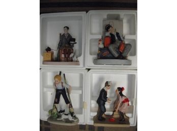 Norman Rockwell Figurines - Lot #2