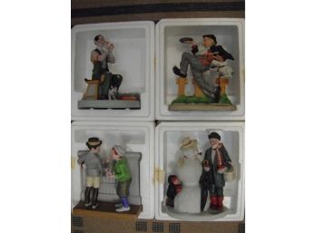 Norman Rockwell Figurines - Lot #1
