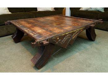 Rustic Anglo-Indian Inspired Coffee Table