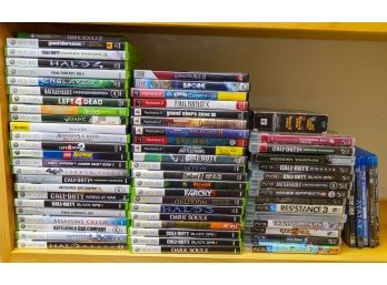 Collection Of Video Games - XBox360, PlayStation 2, PS3