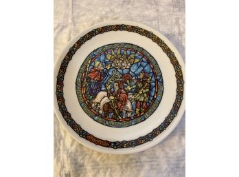 Limoges Religious Collectors Plate - Joyeuse Nouvelle
