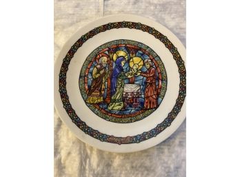 Limoges Religious Collectors Plate -La Purification