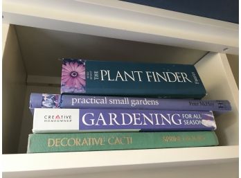 Books About Plants And Gardening - 9 Books