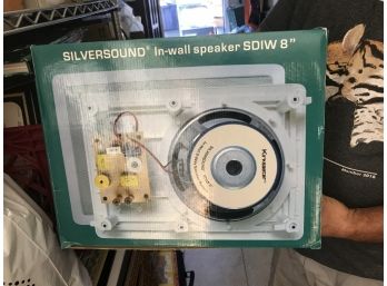 Kirksaeter  Silver Sound In Wall Speaker - New!