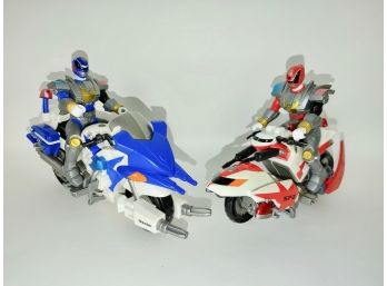 Power Rangers SPD Action Figures And Vehicles (2)