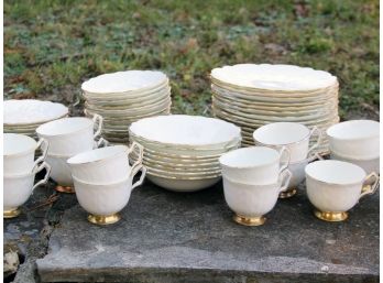 A Vintage Aynsley Partial Dinner Service And More