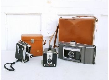 A Vintage Camera Assortment