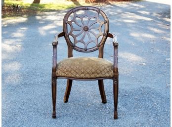 An Upholstered Armchair By Ethan Allen
