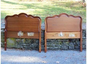 A Pair Of Vintage Twin Beadsteads (Side Rails Included)