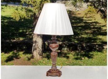 A Metal Accent Lamp