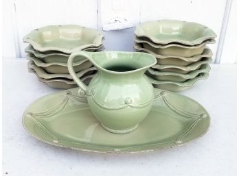 A Green Ceramic Collection By Juliska