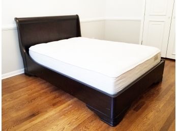 A Full Size Sleigh Bedstead