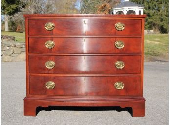 A Mahogany Chest Of Drawers By Ethan Allen