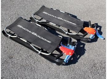 A Pair Of Snow Boogie Boards