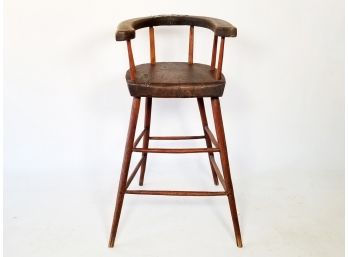 A Primitive 18th Century High Chair From 1995 , From The Ralph Lauren Collection 1995, Southeby's