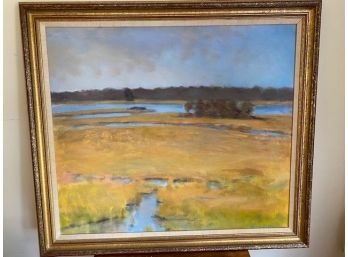 'Marshlands Overlook #1  Oil On Canvas   By Larry Horowitz