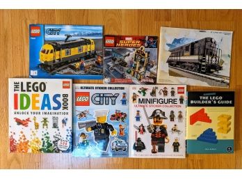 6 Lego Books