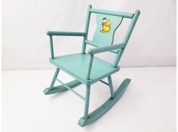 Vintage 1950's Doll Rocking Chair