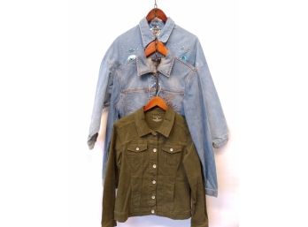 3 Woman's Denim Jacket's