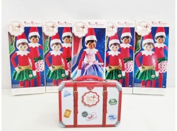 Elf On The Shelf Polar Princess Dress, Party Skirts, T-shirts & Suitcase From The Claus Couture Collection #3