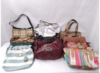 Assortment Of 11 Handbags