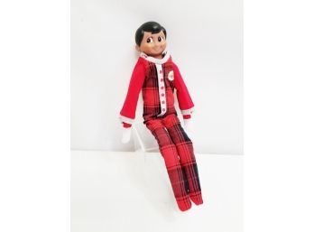 The Elf On The Shelf Brown Eyed Boy Dark - No Box And Needs A Home :(