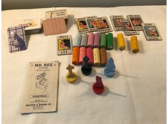 Spare Parts For Mr.  Ree Boardgame