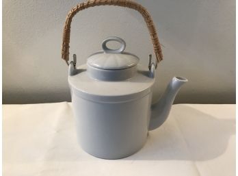 Simple Sculptural White Teapot