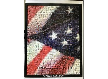 United We Stand.  9/11 Memorial Poster