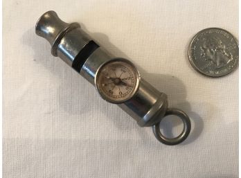 Boy Scout Whistle And Compass