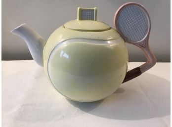 Tennis Players Teapot