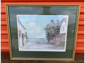 Margaret Megeney Limited Edition Coastal Scene Print, Signed & Numbered