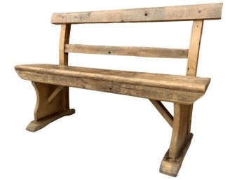 Vintage Wooden Bench